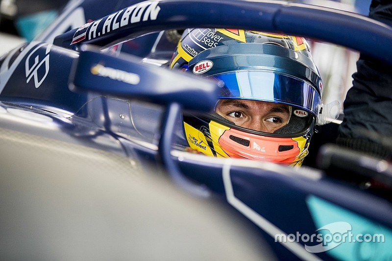 Barcelona F2: Albon tops twice red-flagged practice
