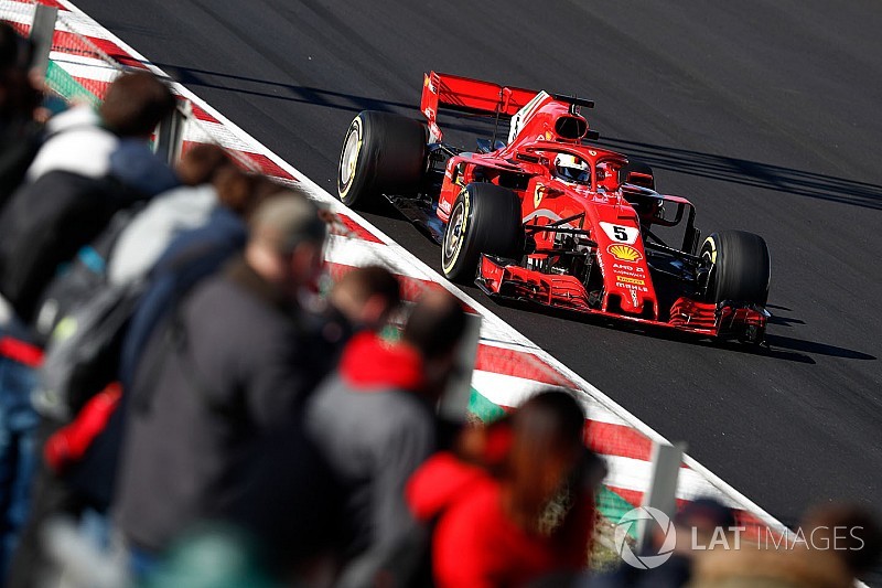 Ferrari, perşembe günü sadece Vettel'le piste çıkacak