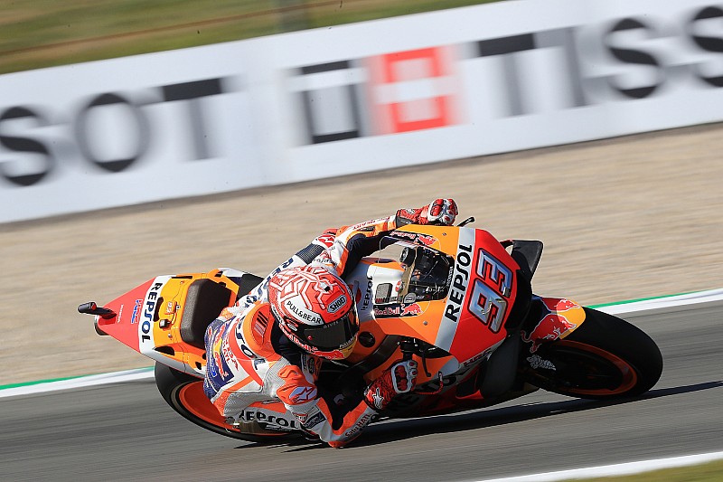 Marquez nipt voor Viñales in derde training Dutch TT