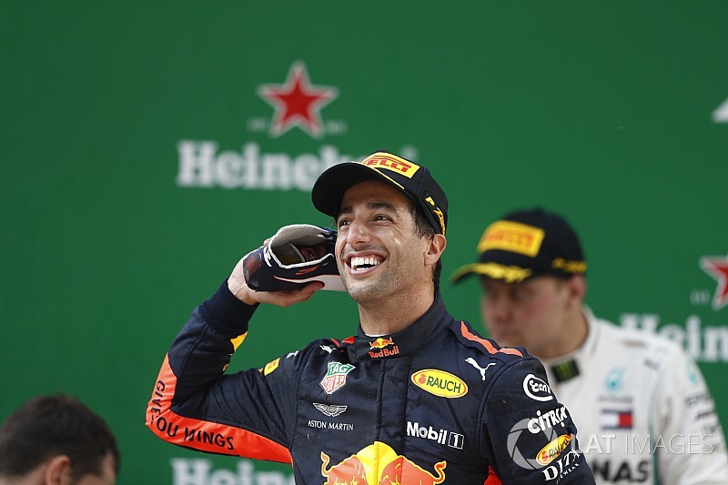 Horner: “Ricciardo zit nu op zijn hoogste niveau”