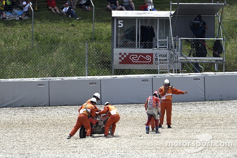 100 Stürze in Barcelona: MotoGP-Stars kritisieren Michelin