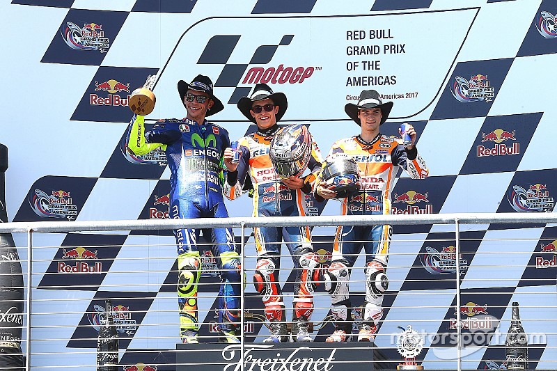 GALERI: Momen menarik di MotoGP Amerika 2017