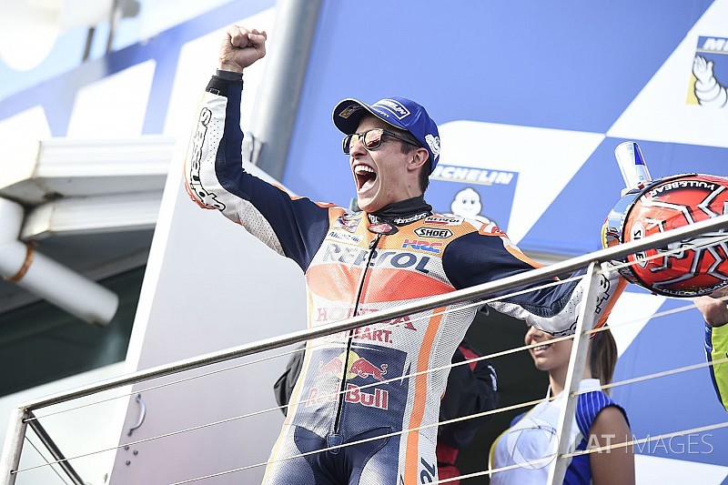 今季6勝目のマルケス「優勝よりも33ポイントという大差が嬉しい」