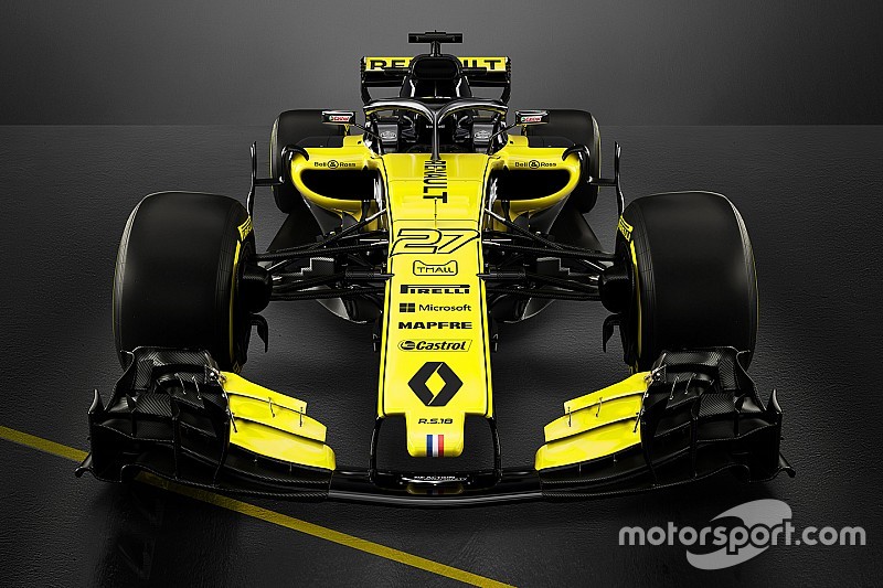 Renault представила болід Ф1 2018 року