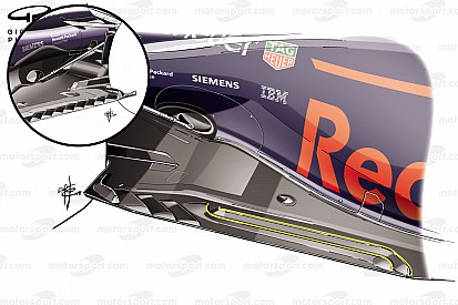 Технический брифинг: как в Red Bull подсмотрели у McLaren решение днища