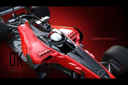 Tasarım: Ferrari 2018 Halo Konsepti