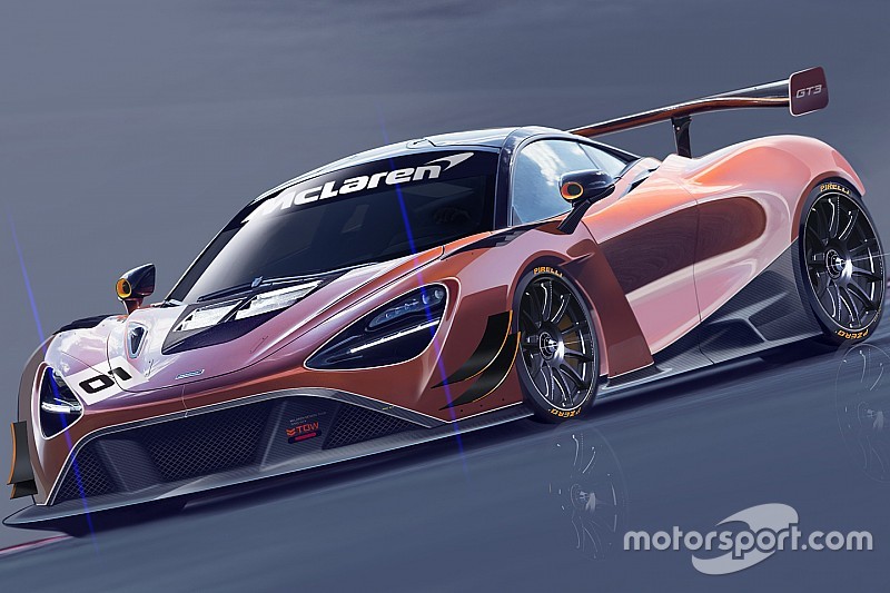 McLaren ontwikkelt 720S GT3 voor 2019