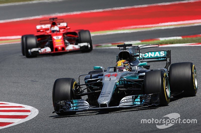 GP Spanyol: Kalahkan Vettel, Hamilton menangi duel menegangkan