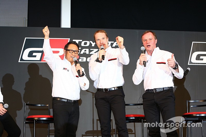 【WRCフランス】豊田社長「プロのチームを築きあげたマキネンに感謝」