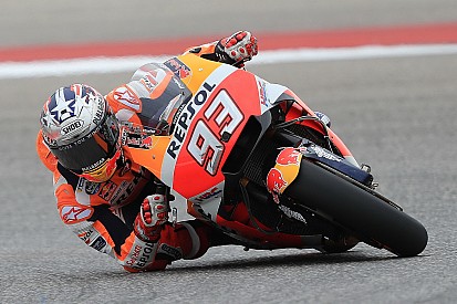 FP1 MotoGP Amerika: Marquez ditempel ketat Rossi