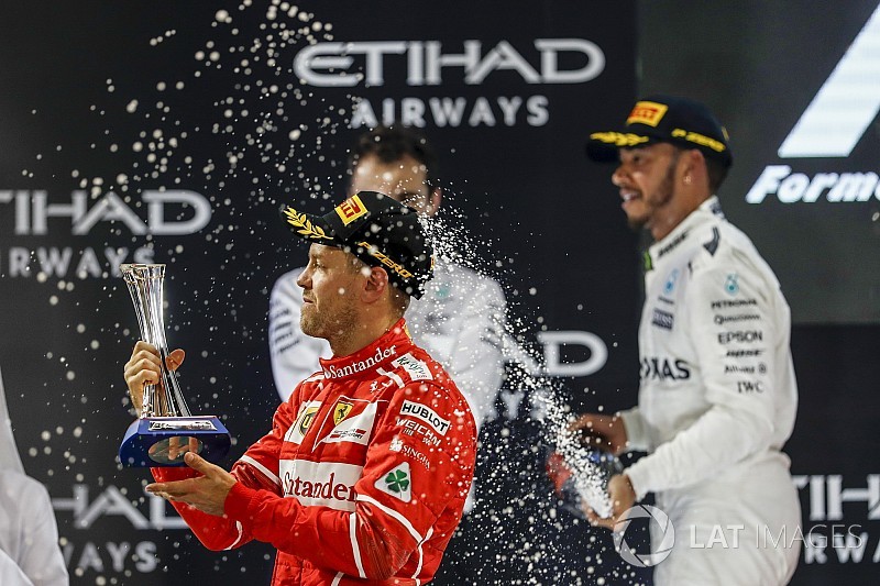 Vettel, Abu Dhabi GP'sinde yalnız kaldı
