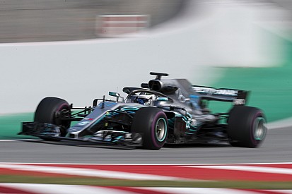 Bottas leads Giovinazzi on second morning of F1 test