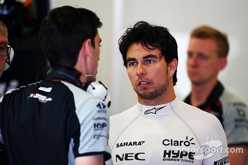 Perez penalised for gearbox change after FP3 shunt
