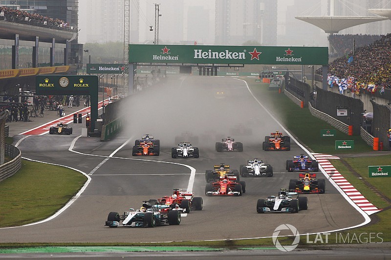 Formel 1 2017 in Shanghai: Das Rennergebnis in Bildern