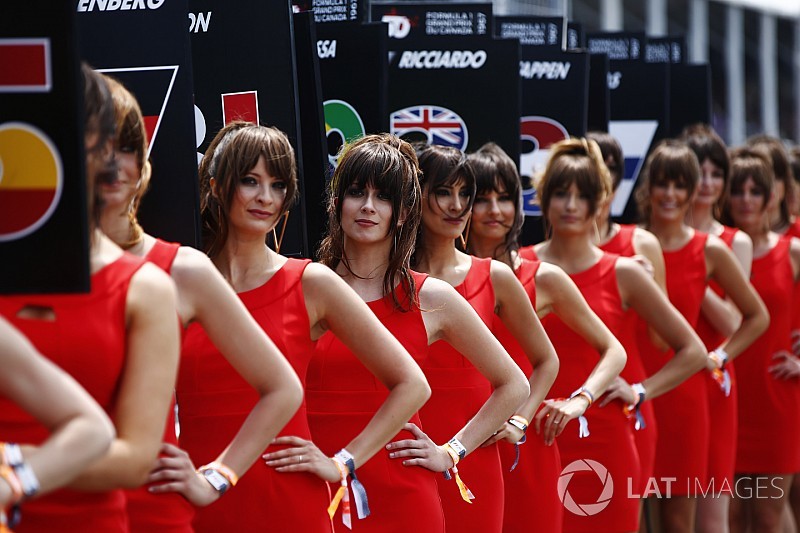 F1 fala em rever papel de grid girls em vez de eliminá-las