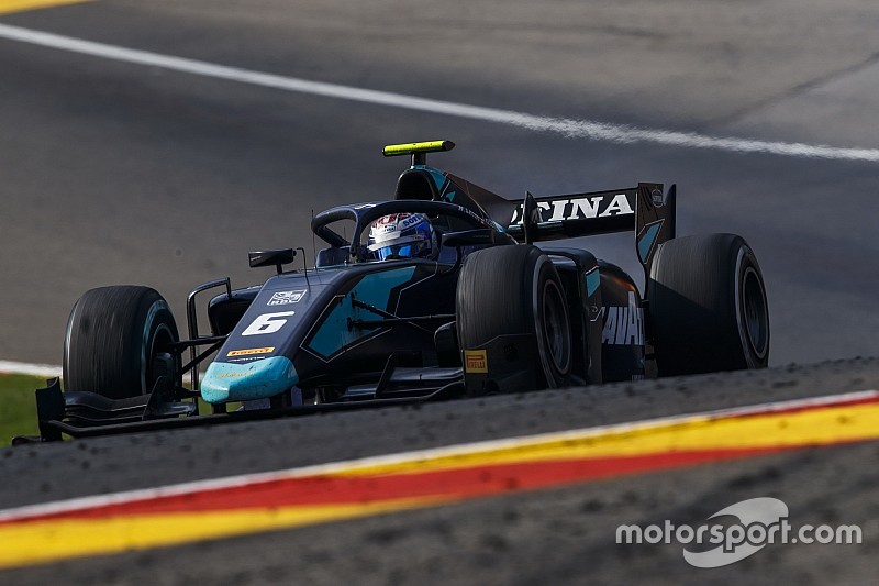 F2ベルギー・レース2:ラティフィ逃げ切り勝ち。ノリス激戦2位争いを制す