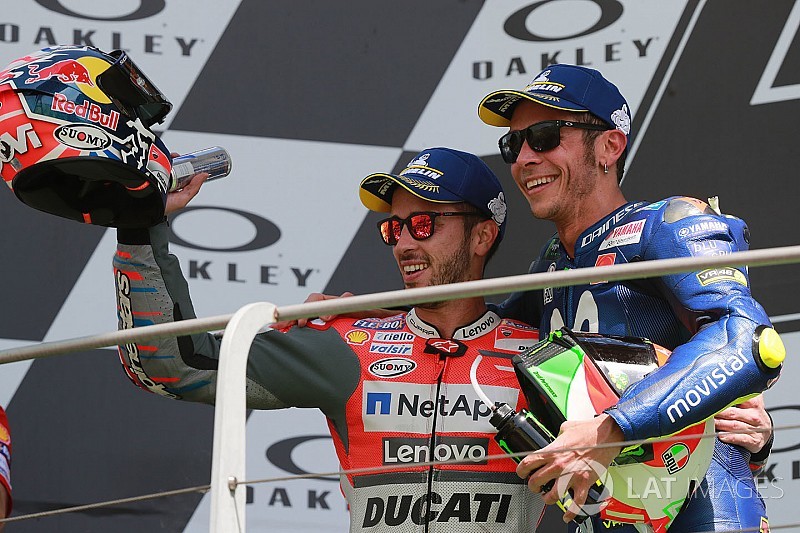 Rossi se alegra com pódio em Mugello: