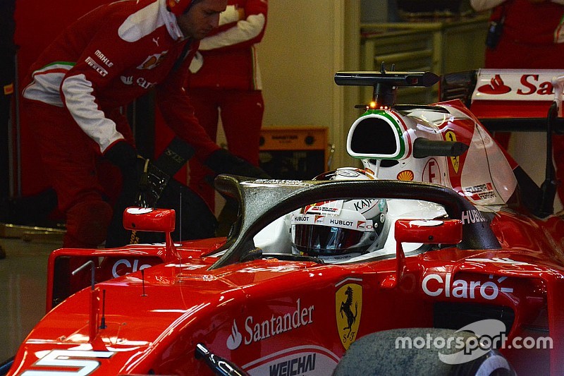 Ferrari продолжает испытания системы Halo