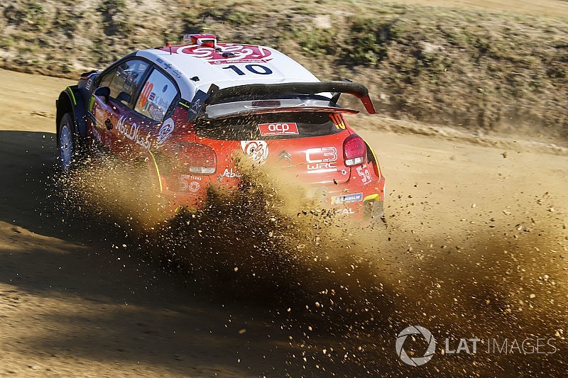 WRC-Rallye Portugal: Crash von Meeke, Neuville führt klar