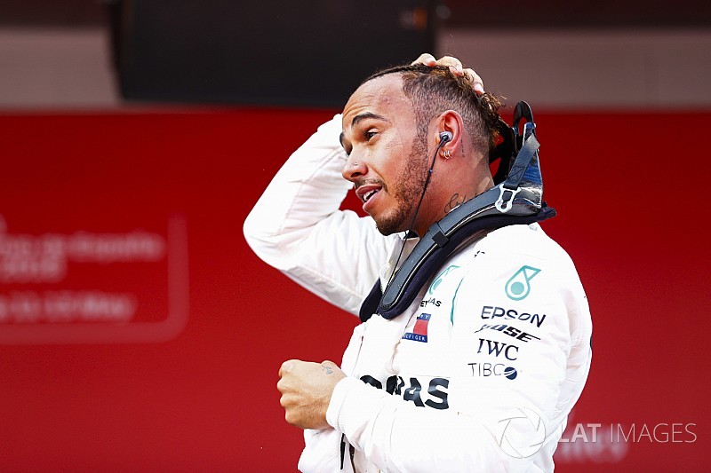 Hamilton nemrég még Schumiként játszott a számítógépen