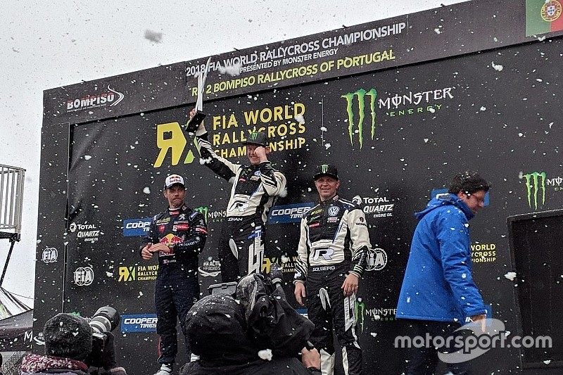 Portugal World RX: Kristoffersson wins amid snowfall