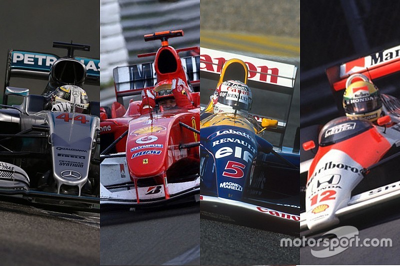 Les Formule 1 les plus victorieuses de l'Histoire