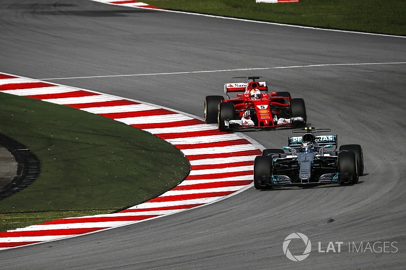 Vettel im F1-Verkehr: