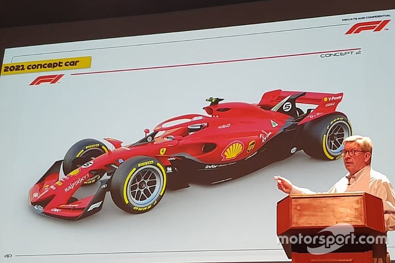 未来のF1はこんなカタチ? 2021年マシンコンセプト画像が流出