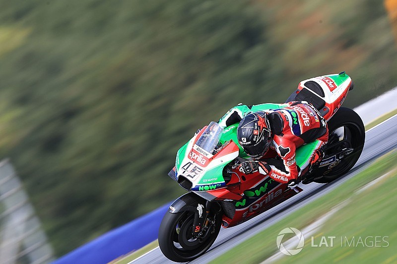 Реддінг назвав мотоцикл Aprilia «шматком лайна»