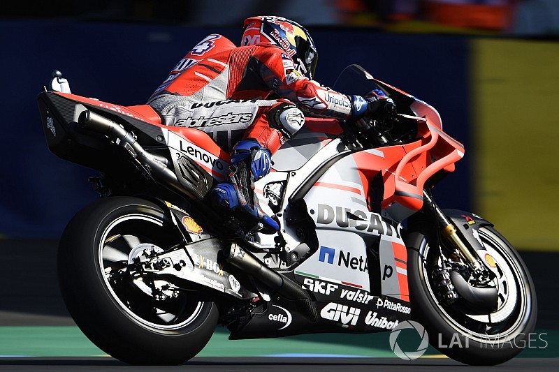 MotoGPフランス初日:マルケス&ドヴィツィオーゾがトップ2を分け合う