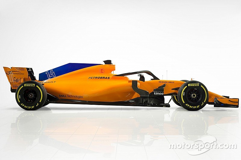 New F1 livery shows McLaren