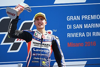 Moto2 Misano: Baldassarri menangi duel epik lawan Rins