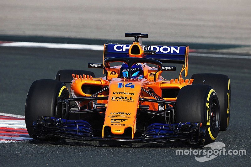 El McLaren-Renault ya tuvo su debut en la pista