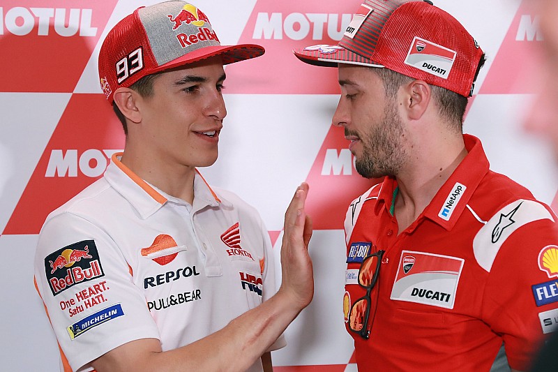 Kegagalan finis Marquez buka peluang juara Dovizioso