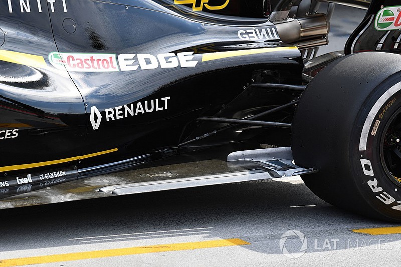 Un nouveau fond plat sur la Renault à Spa