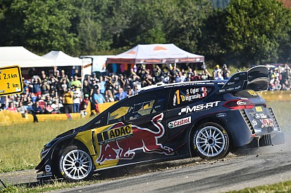 Puncture wrecks Ogier's Germany run