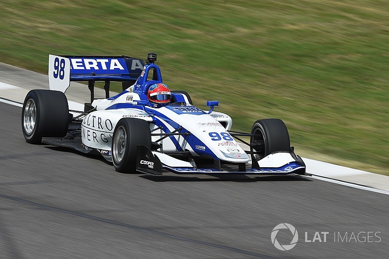 Herta gana sin problema la carrera 2 de Indy Lights