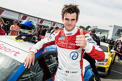 Audi TT Cup : Brandt sur le podium dans la domination d'Ellis !