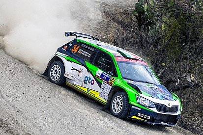 Benito Guerra al via del Rally di Catalogna con il team Motorsport Italia