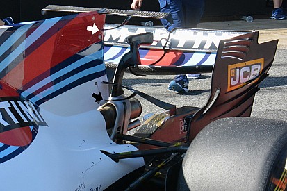 Williams тестує Т-крило власної конструкції