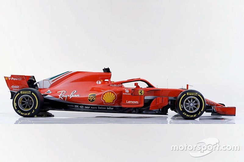 Ferrari показала машину 2018 года. У нее новая ливрея