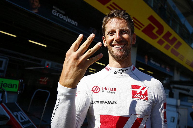 Grosjean finalmente a punti: