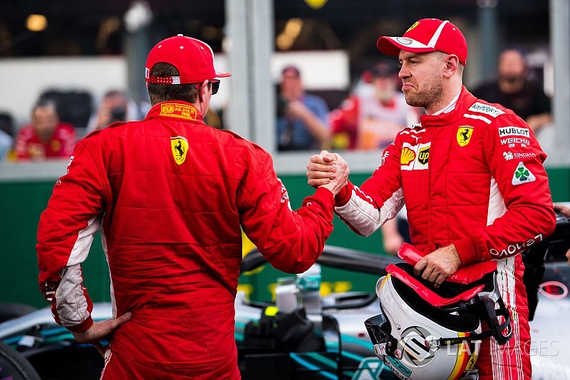 Raikkonen: Ferrari bana Vettel'in taktiğini söylemedi