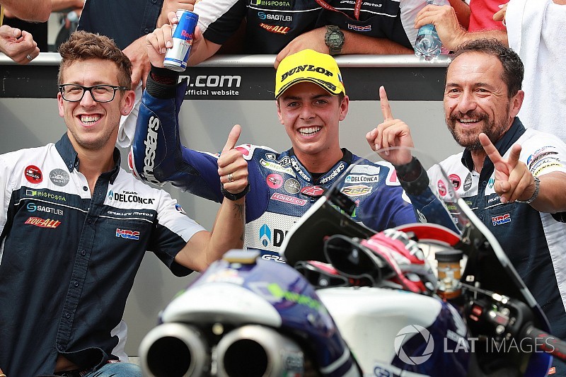 Moto3 Brno, Di Giannantonio: ‘dedico la vittoria alla mia famiglia’