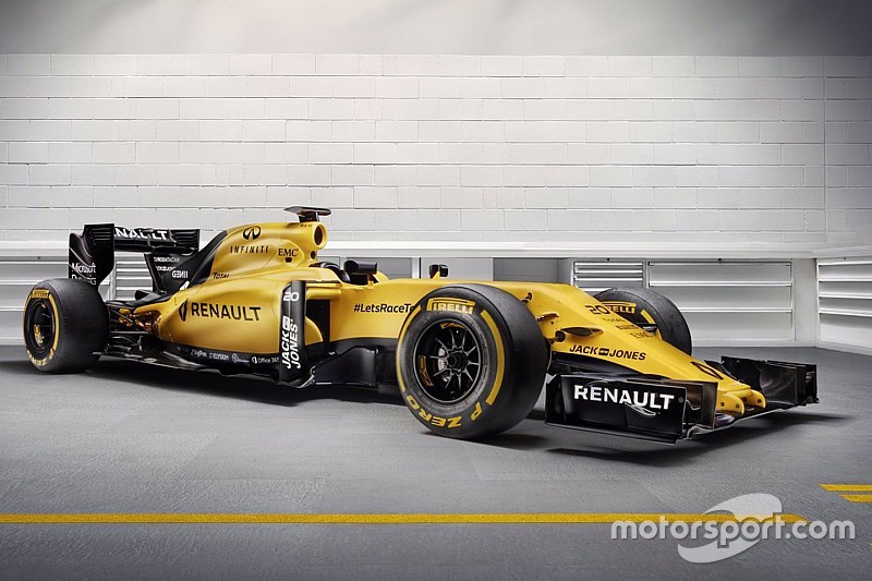 Renault F1 представила финальную расцветку 2016 года