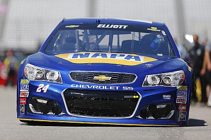 Rookie Chase Elliott quickest in final Cup practice