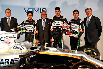Force India: "Verwachten zwaardere tegenstand in 2017"