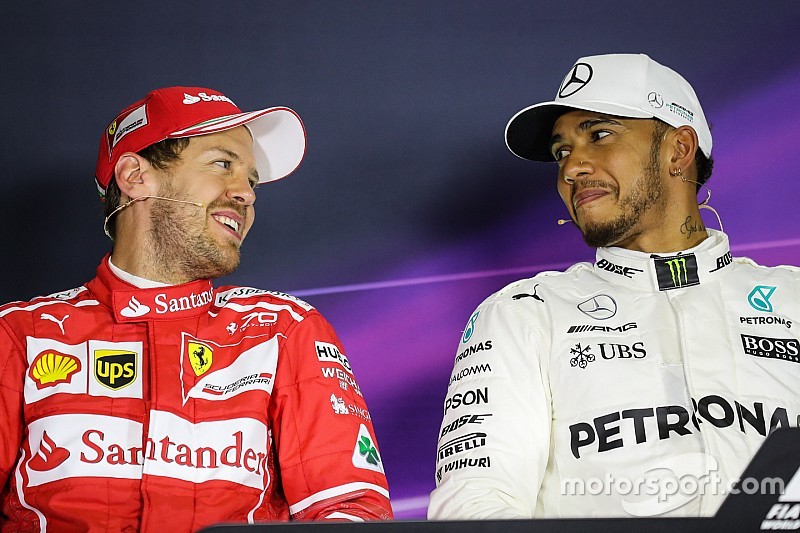 F1-Thriller in Barcelona 2017: Das sagen Hamilton und Vettel