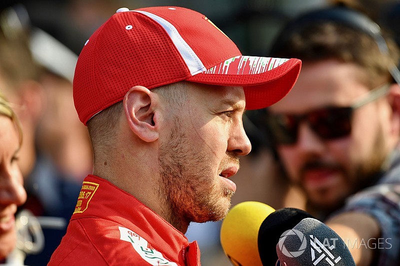 Para Vettel, el auto de seguridad entró en el momento