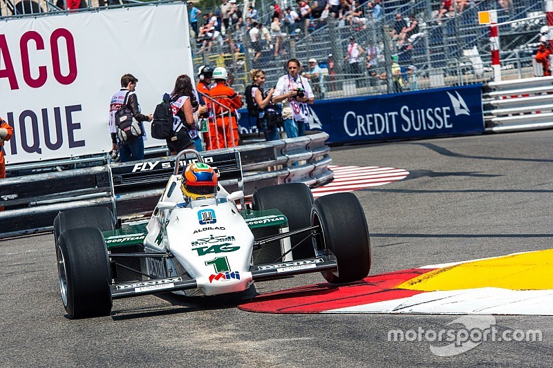 Blasting around Monaco in a classic Williams